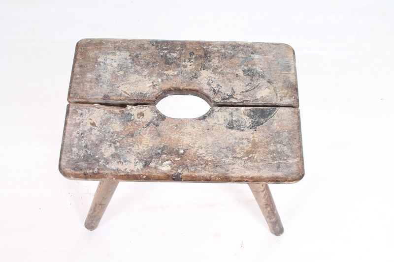 Alter Holz Hocker Vintage Retro Design Kult Stuhl Küche Küchenhocker | eBay