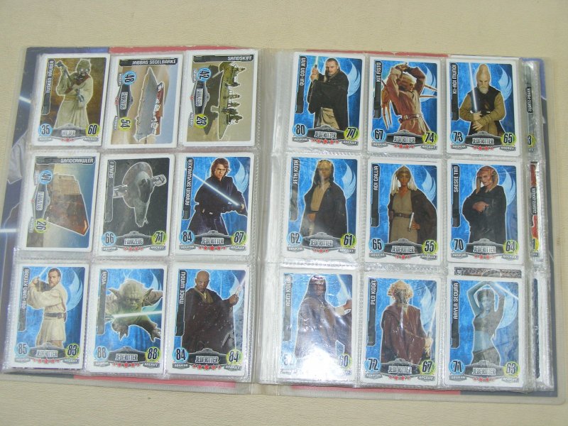 topps force attax star wars 2010