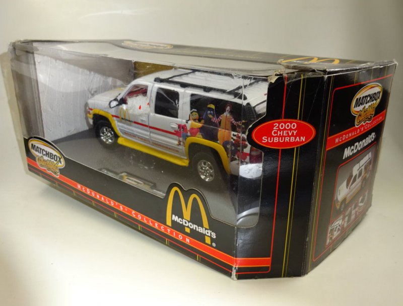 2000 Matchbox Collectibles McDonalds 2000 Chevy Suburban 1