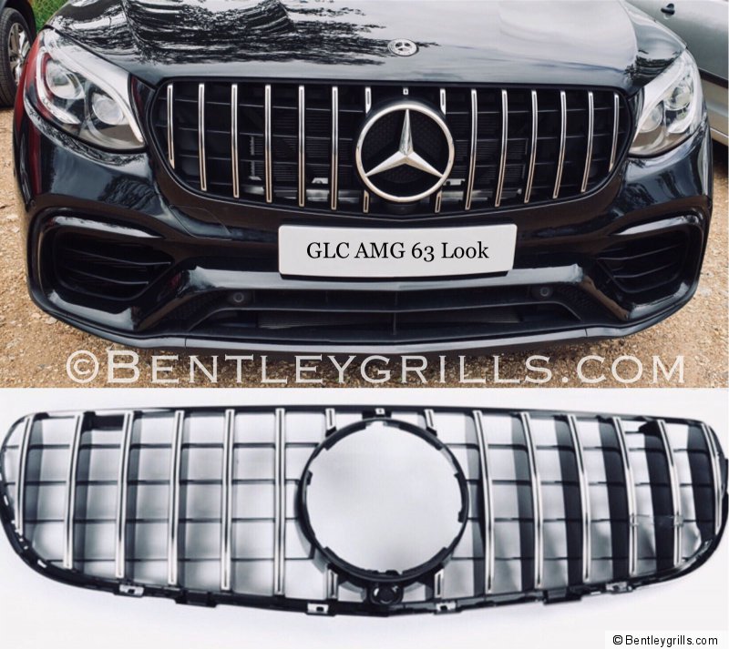 Mercedes GLC Kühlergrill Ausgezeichnet Panamericana Grill Für Mercedes GLC X253 Mercedes Emblem Kühlergrill