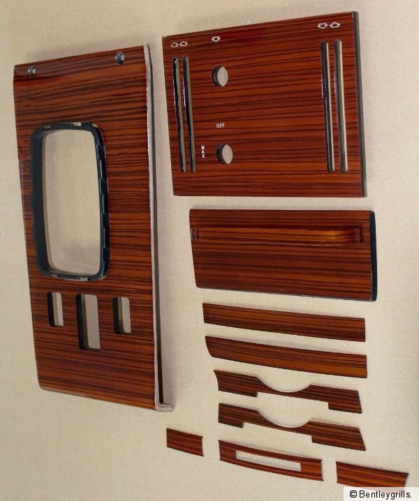 爆買い MERCEDES Zebrano Genuine Set Interior Wood Zebra R107 W107 その他
