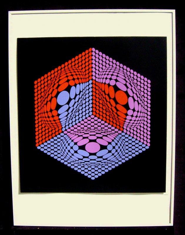 Victor Vasarely 1908 Pécs (Ungarn) / Würfel