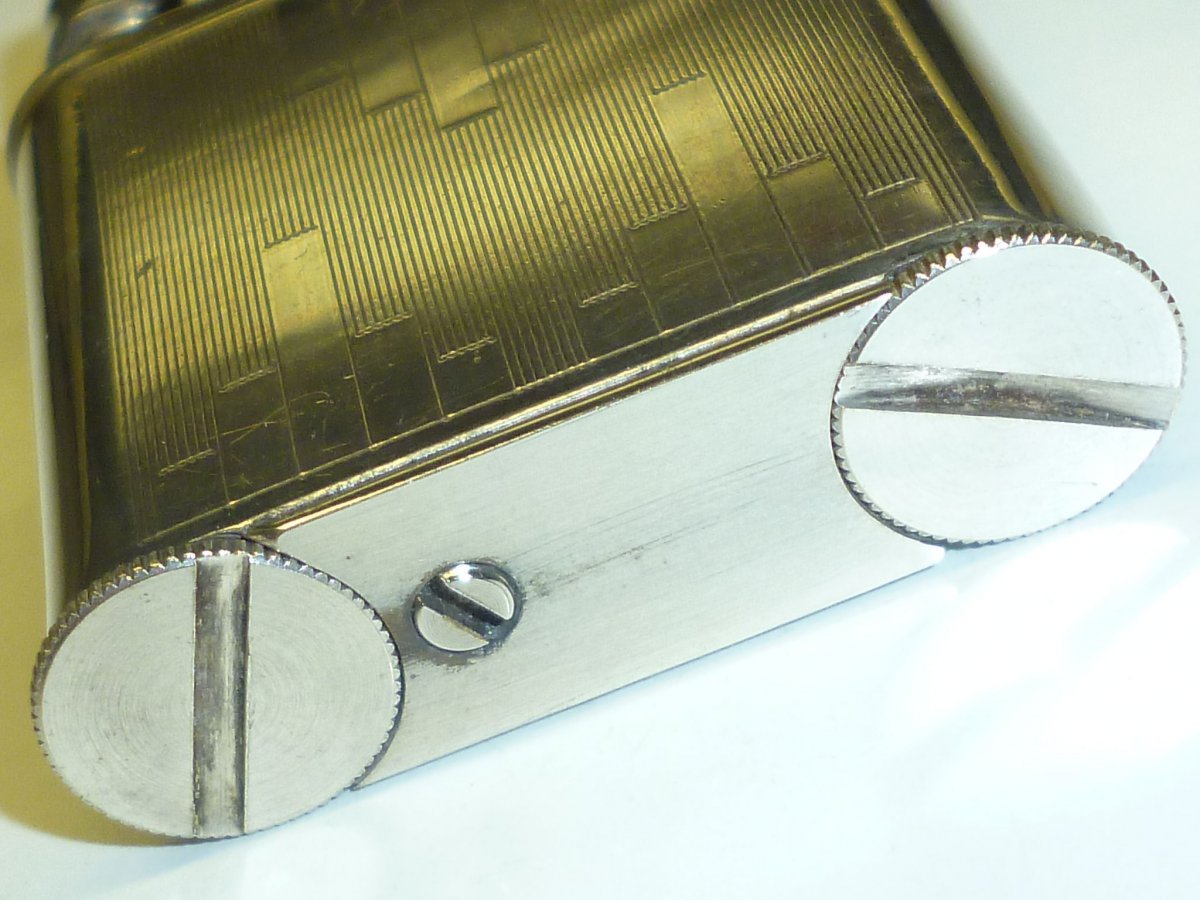 Radar Vintage Automatic Pocket Lighter - Silver Plated - Fab 
