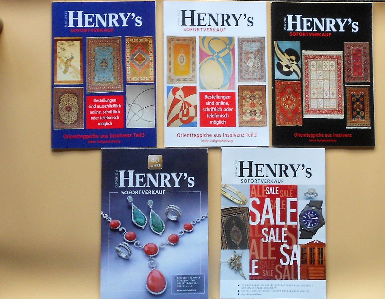Henry S Auktionshaus Mutterstadt 5 Sofortkauf Kataloge Ebay