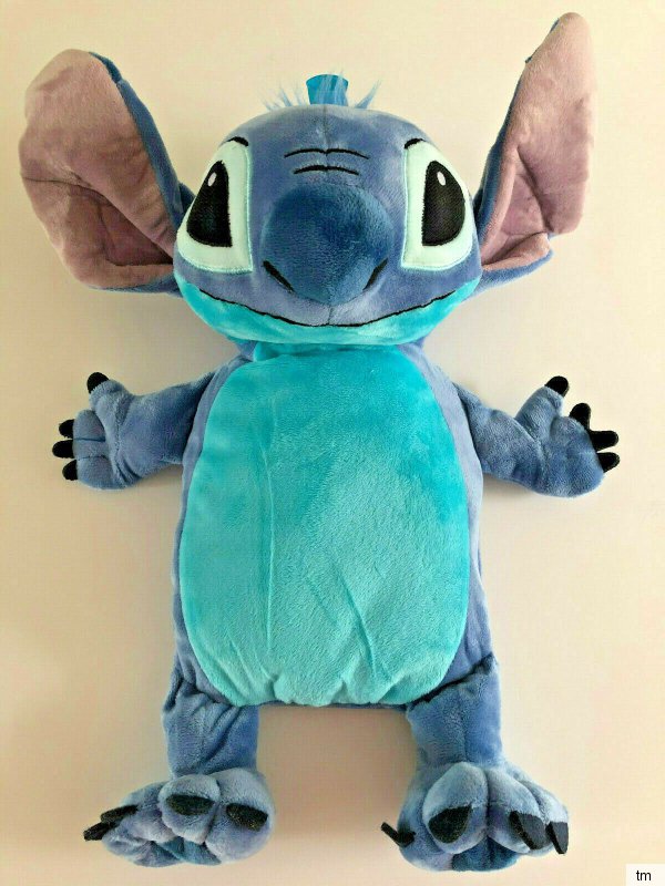 Disney Lilo and Stitch Plush Animal Hot Water Bottle with Cover 1L