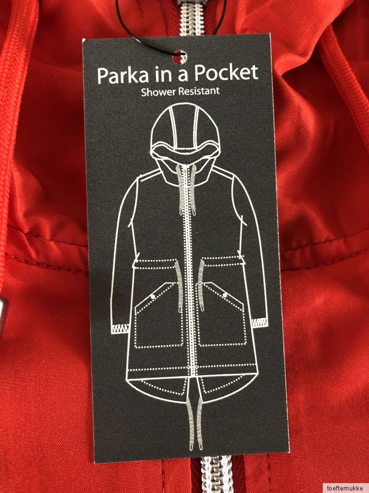 Damen Regenjacke Windbreaker Parka Pocket Ubergang Kapuze Mantel Rot S M Primark Jacken Westen