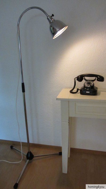 Stehlampe Arztlampe Lampe Christian Dell Leuchte '30er Jahre