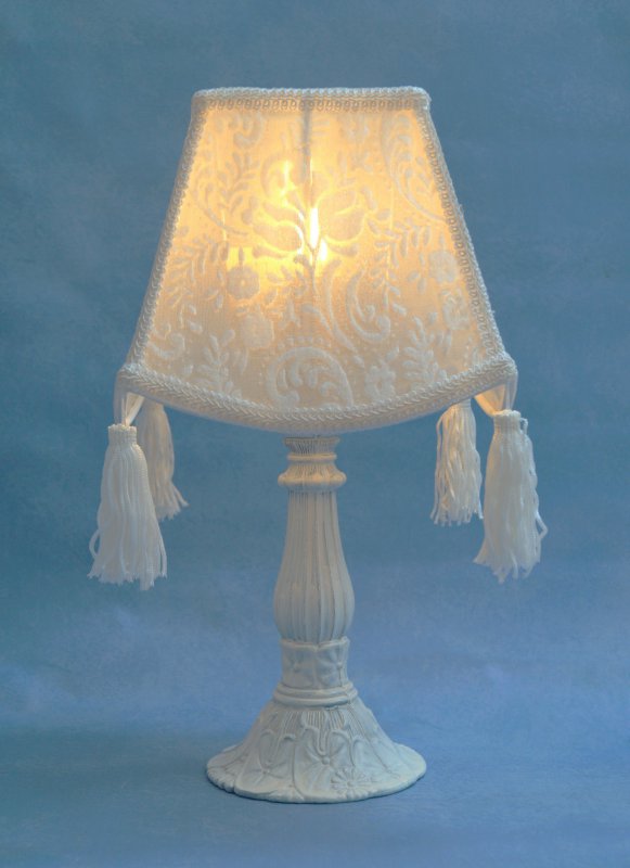 Shabby Chic Table Lamp Romantic Art Nouveau Retro Vintage Nightstand Lamp Ebay