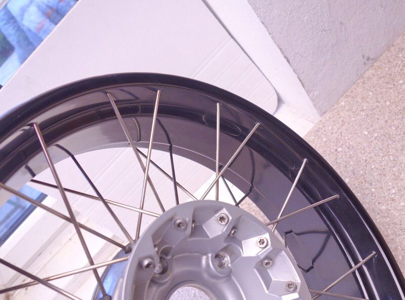 BMW R 1200 GS Adventure Spoke Rim Rear Wheel Rear Rim Wheel K25 22TKM ...