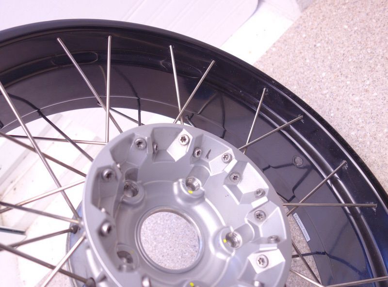 Bmw R 1200 Gs Adventure Spoke Rim Rear Wheel Rear Rim Wheel K25 22tkm 