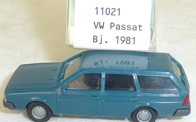 Taubenblau VW Passat Bj 1981 IMU//EUROMODELL 11021 H0 1//87 OVP # HO 1 å