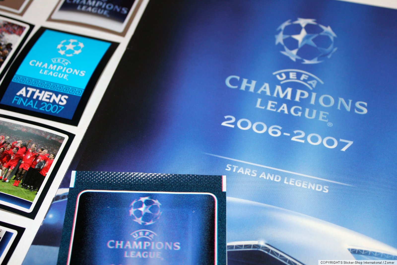 Panini Champions League 2006/2007 06/07 - Complete Set +