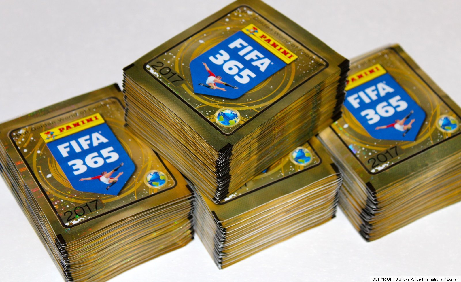 EUROPA 2 x DISPLAY BOX 200 TÜTEN PACKETS ED Panini WC WM 2010 South Africa 