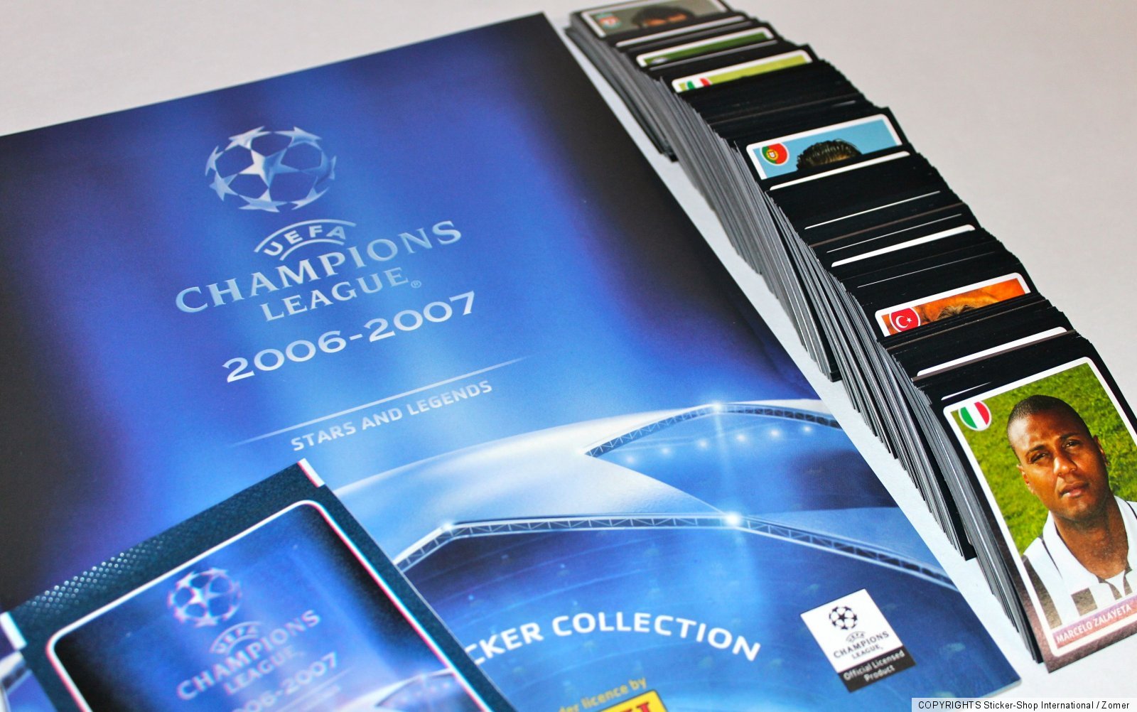 Panini CHAMPIONS LEAGUE 2006/2007 06/07 - COMPLETE SET