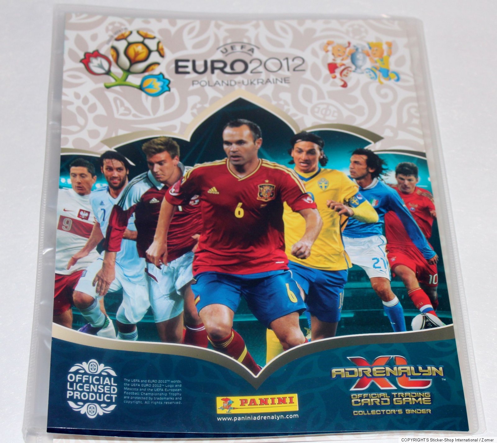 ADRENALYN XL EURO 2012 POLAND UKRAINE TRADING CARDS 5 PACKETS