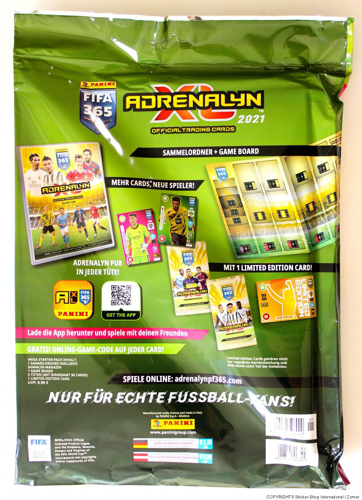 Panini ADRENALYN Fifa 365 2020/2021 20/21 Starter-Pack ...