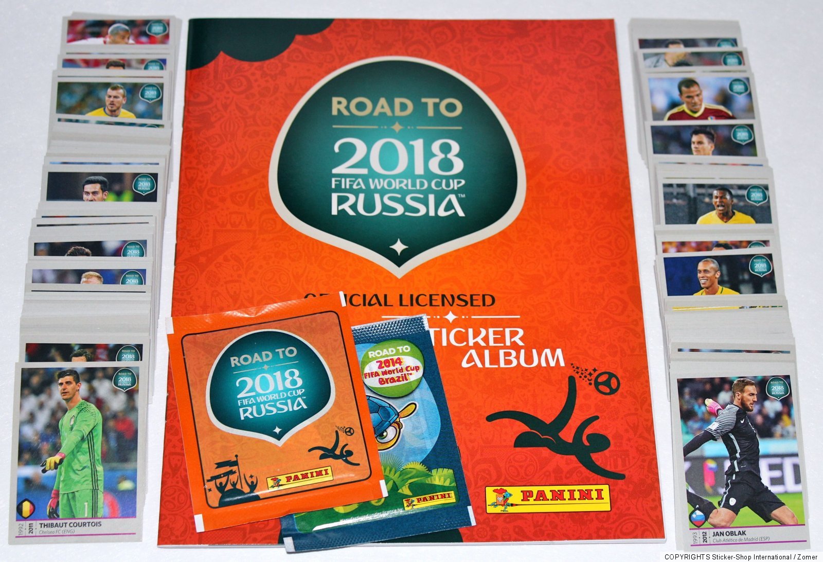 Panini Road To Fifa World Cup Russia 2018 Complete Package Set Album Ebay