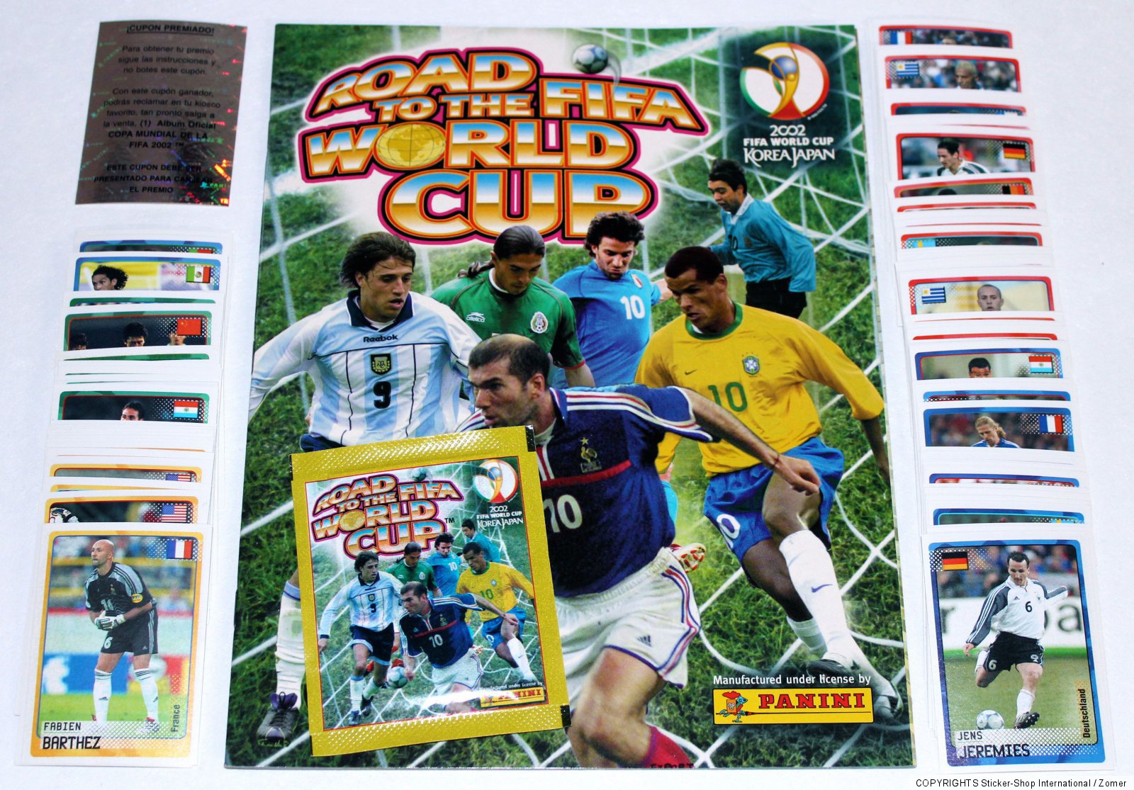Coupe Du Monde Corée // Japon 2002 Cartes Veuillez Choisir 1 To 72 Panini