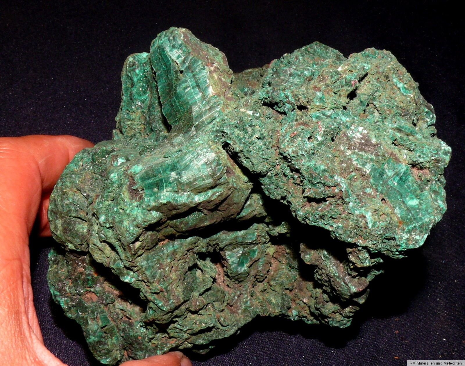 Fetta Di Malachite Naturale Lucidata - Pietra Decorativa Per Meditazione E Acquari - Foto 6