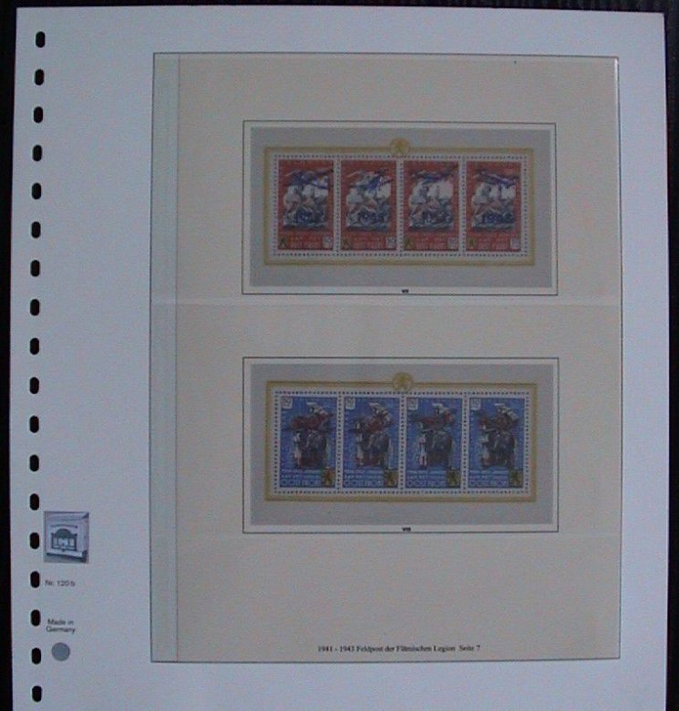 II. Weltkrieg Legionen 1939-1945 Vordruck farbig TOP Bilder in Beschreibung | eBay