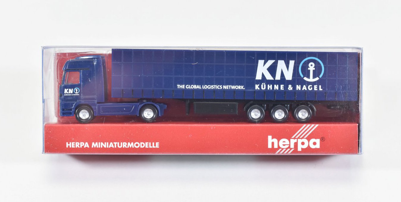 Herpa N 1 160 Lkw Mb Actros Sattelzug Kuhne Nagel Art Nr Ad 160 Ebay