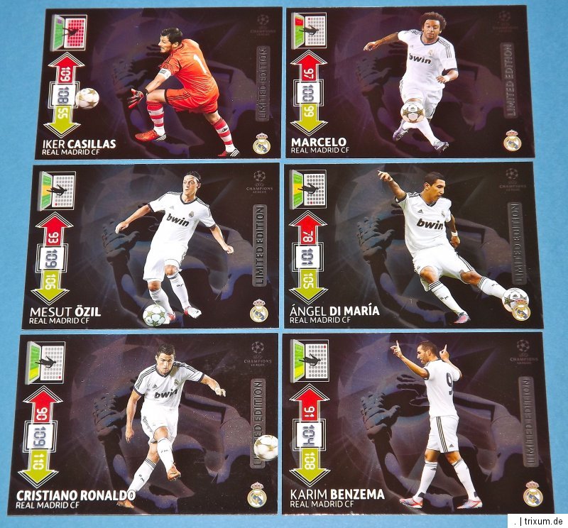 Limited Edition   Iker Casillas, Marcelo, Mesut Özil, Angel di Maria