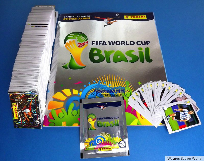 Panini WM 2014 Brasil 14-2 Display 200 Tüten Neu/OVP 
