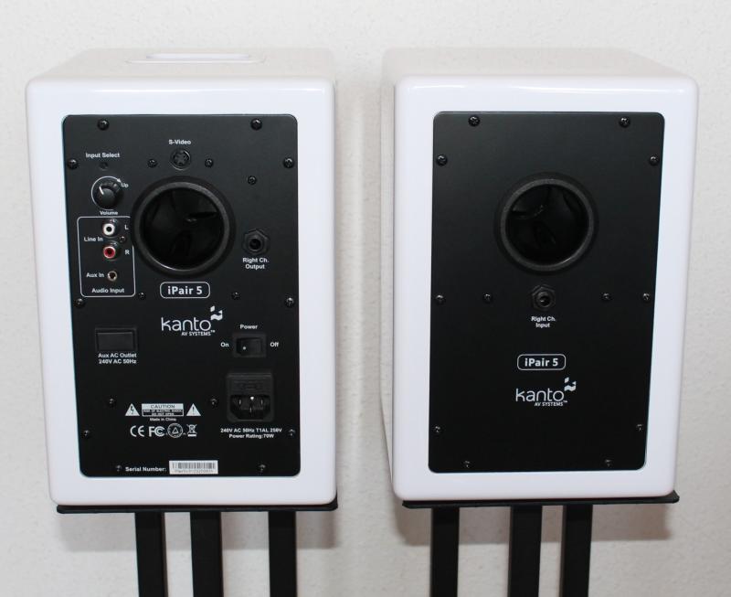 Kanto iPair 5 Enceinte pour iPod/iPhone Puissance 2X20W et