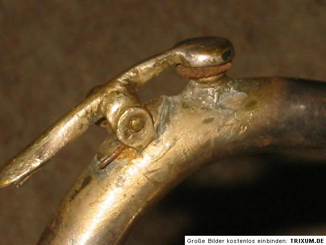 old Bb  trombone by Amati with valves  