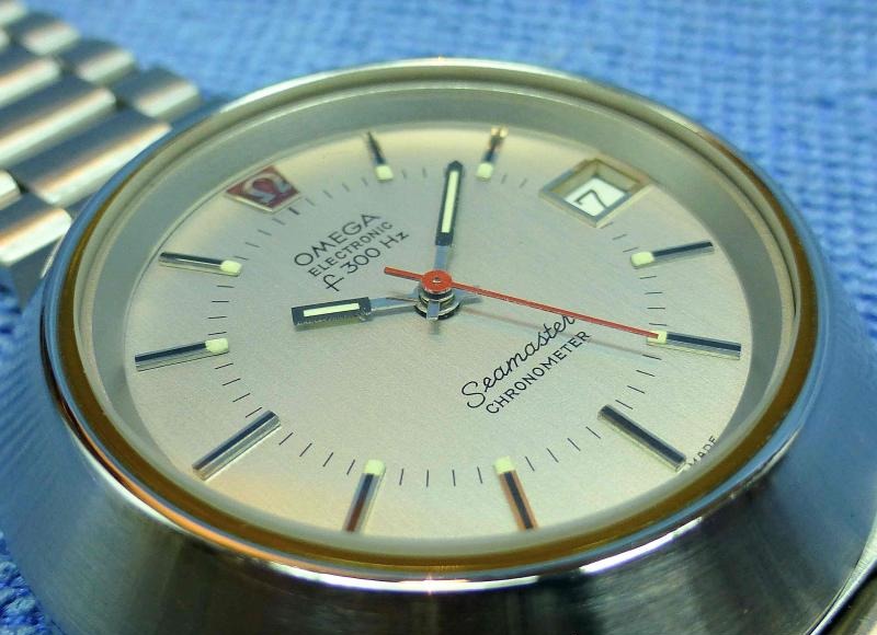 CONE * OMEGA SEAMASTER CHRONOMETER DATE * STAHL * f300 Hz ARMBANDUHR