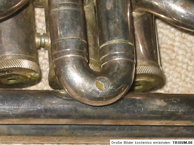 old Bb  trombone by Amati with valves  
