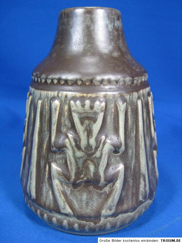 Rare danish Johgus pottery Bornholm vase viking design 13,5 cm eBay