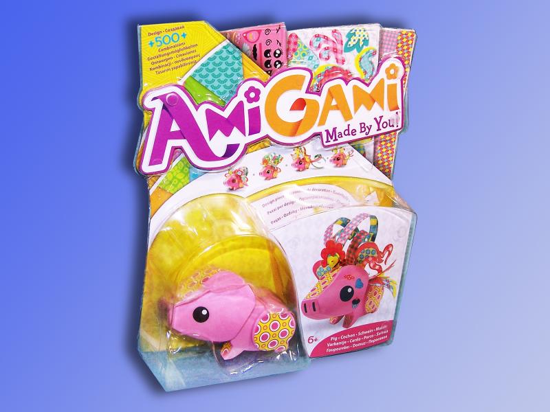 AMIGAMI KREATIV BASTEL SET MIT PAPIER VON MATTEL AB 6 Jahren