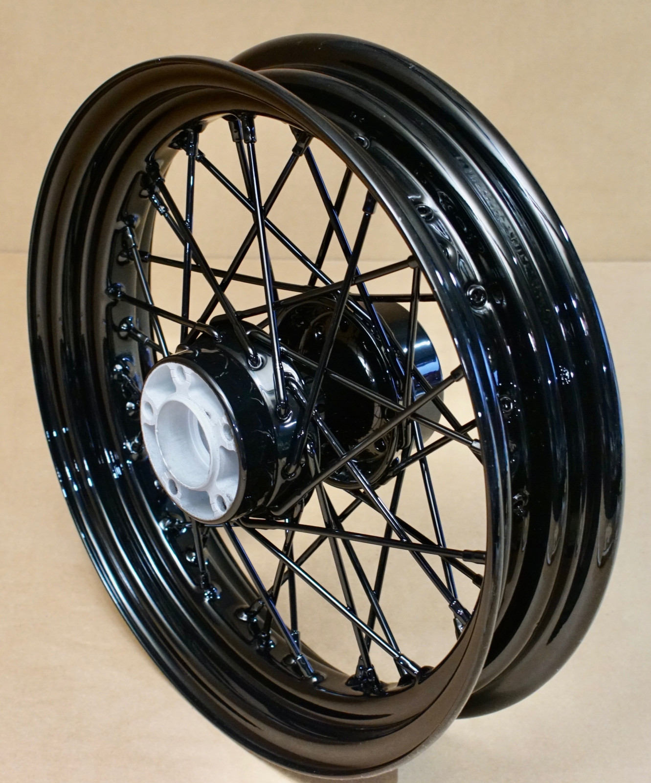 Harley Davidson Original Rim 40 Spoke Rear Wheel Black 16X3 Wheel