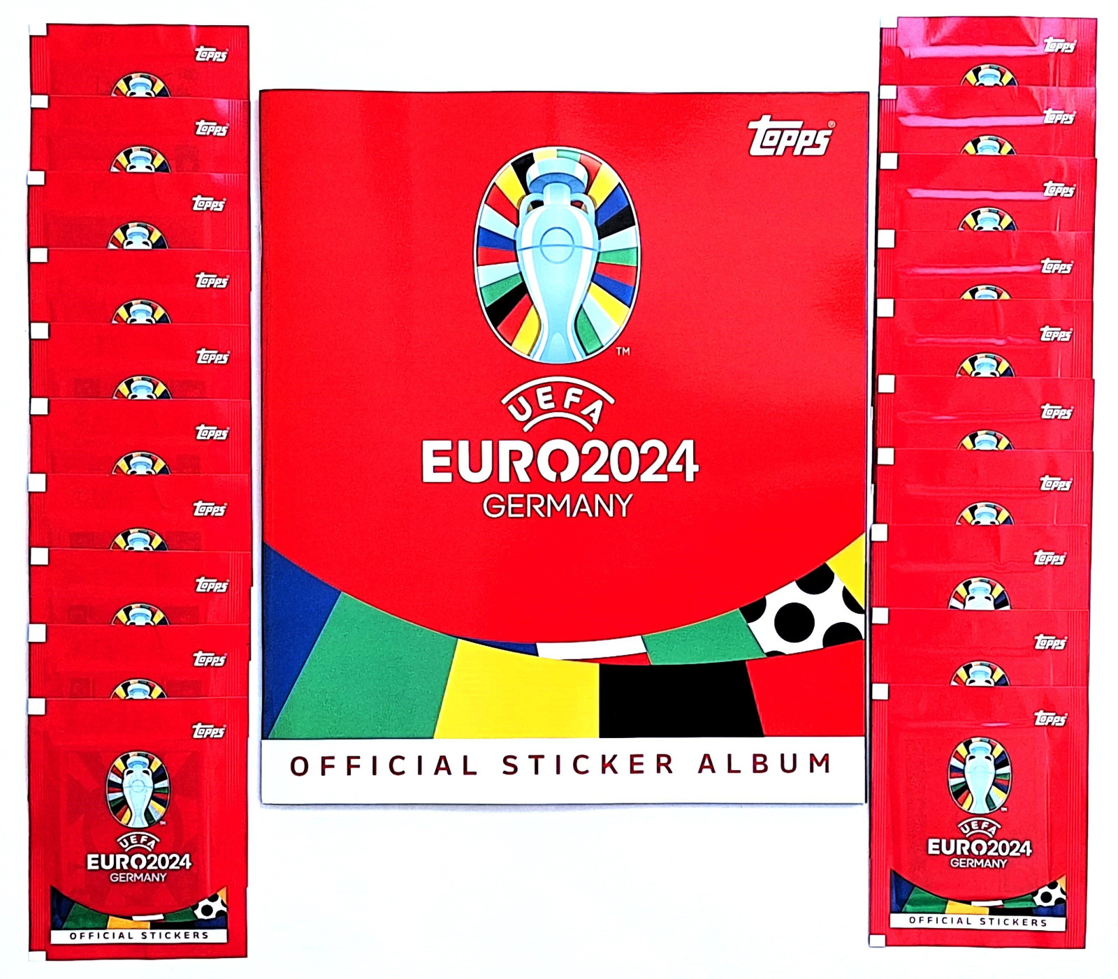TOPPS UEFA EURO 2024 Germany Official Stickers Collection Album £0.99