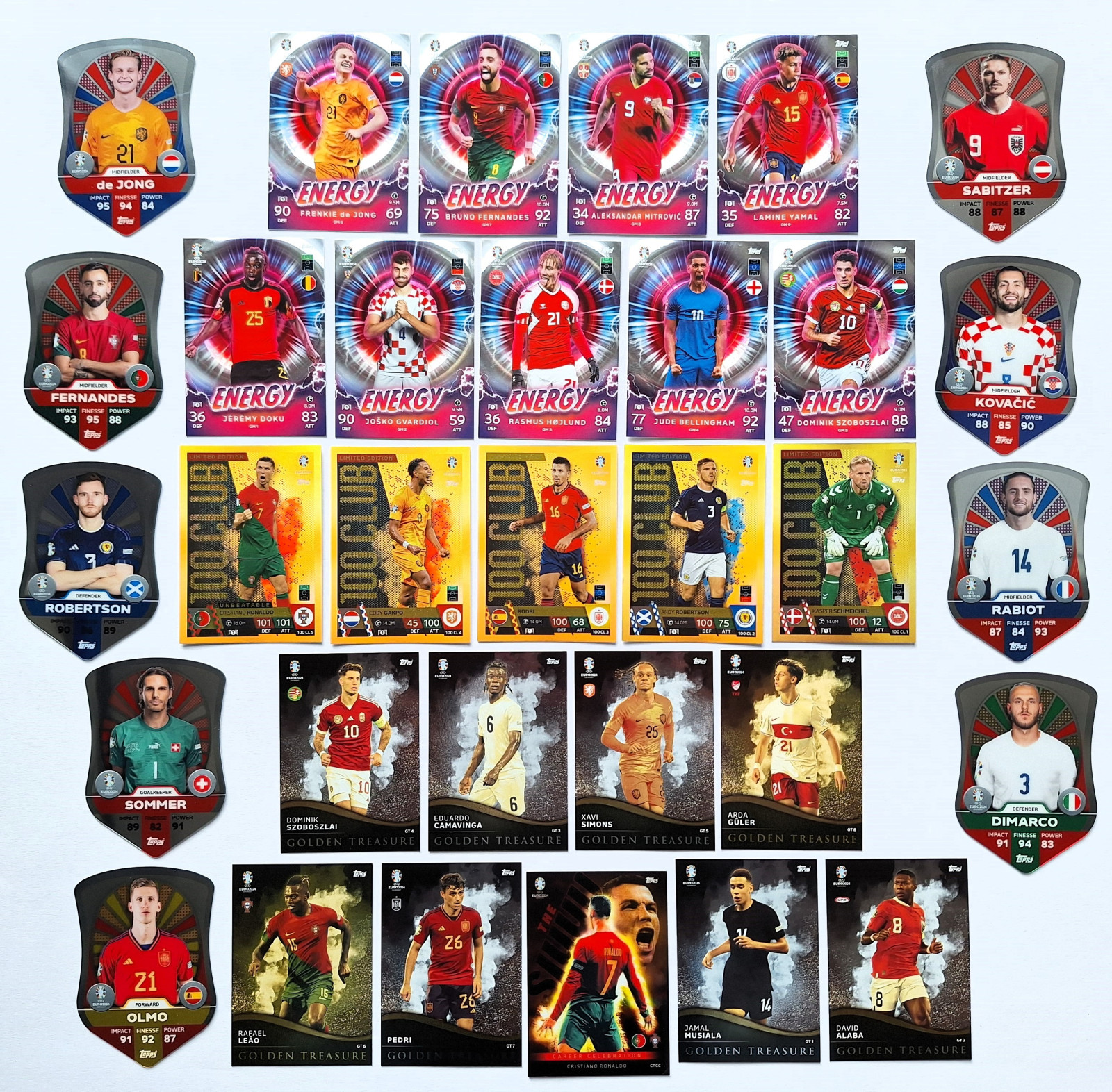 match attax euro 2024 rare cards Topps EURO 2024 Match Attax Trading Cards