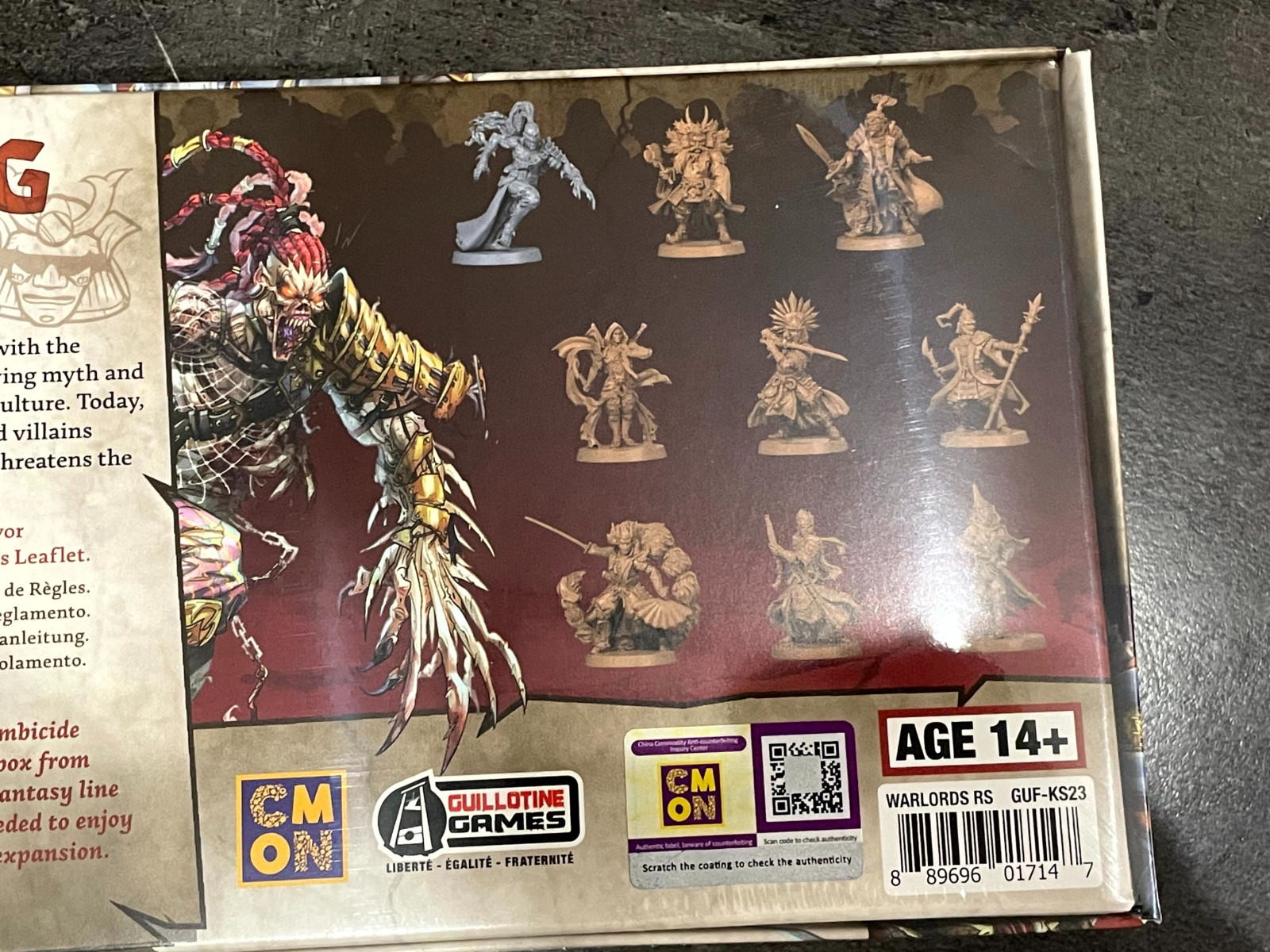 Zombicide White Death - Kickstarter exclusive - Warlords of the